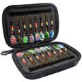 16pcs Spinners Spoons Fishing Lures Kit Portable Lure Bait With Storage Box Tackle Accessories For Freshwater Seawater. 