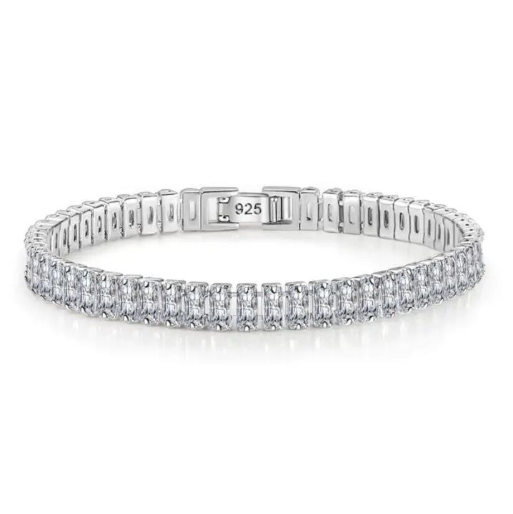 4mm%20Moissanite%20Tennis%20Bracelets%20for%20Women%20100%25%20925%20Sterling%20Silver%20Gemstone%20Bangle%20Wedding%20Sparkles%20Lab%20Diamond%20Bracelet%20-%20Image%207