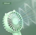 k-1 portable small fan Portable Usb Rechargeable Handheld Fan with Strong Airflow Low Noise 3 Speed Settings Battery Operated Pocket Fan for Travel Office Outdoor Use Travel Handheld Fan. 