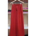 Women’s Palazzo Pant Micro Cherry Fabric Wide Leg with Effortless Style and Drawstring Closure.