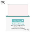 30g Retinol Facial Soap Fade Dark Spots Whitening Brightening Korean Skin Pores Cosmetics Anti Soap Aging Clean Cleansing C S5V0. 
