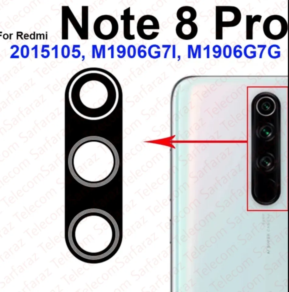 Lens Replacement Redmi Note Pro Back Camera Glass 3pcs For Xiaomi
