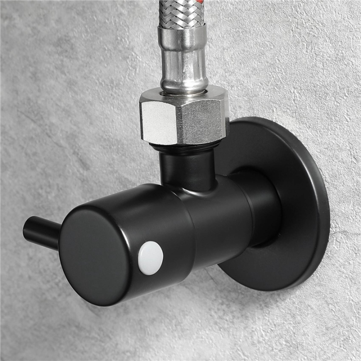 4X%20Black%20Angle%20Valve%20304%20Stainless%20Steel%20Water%20Stop%20Valve%20Leak-Proof%20Water%20Cold%20and%20Hot%20General%20Bathroom%20Accessories%20-%20Image%206