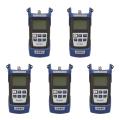 5X Handheld Optical Power Meter High Precision Optical Fiber Tester Optical Attenuation Test with Fc/Sc Adapter. 