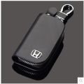 Huiyisunny HONDA City HRV BRV JAZZ CRV ACCORD CIVIC Car Key Holder Leather Smart Remote Cover Fob Case KeyChain Pouch Keyring in stock. 