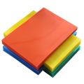 Color red production PET decorative film Blue translucent 3D glasses can be cut PET purple with glue. 