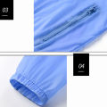 elegantstunning Unisex Sun Protection Jacket Solid Color Uv Protective Clothing For Summer Outdoor Running.