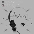 2.5mm Telephone Headset Noise Cancelling Call Center Headset Comfortable Wearing Telephone Headset - Crystal Plug - intl. 