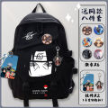 naruto school bag male elementary school students third to sixth grade large capacity backpack female anime tide cool ins style t.