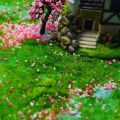 Natural Look Artificial Moss Powder for Bonsai and Miniature Garden Decor, 50Gm - Home Decoration Item. 