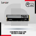 Lexar NM790 2TB M.2 2280 PCIe Gen 4×4 NVMe SSD with NVMe 1.4 Technology Standard - PCle Gen 4x4 Interface - Compatible with PlayStation5. 