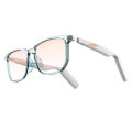 Anti-blue light eyeglasses wireless stereo BT headset audio smart glasses.