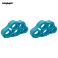 Anedshaop 5 Finger Finger Pinch Carpal Expander Elastic Silicone Hand Grips Strengthener Portable Muscle Building for Gym Fitness Training. 