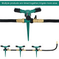 360° Rotating Lawn Sprinkler Automatic Garden Water Sprinklers Lawn Irrigation Encounter. 