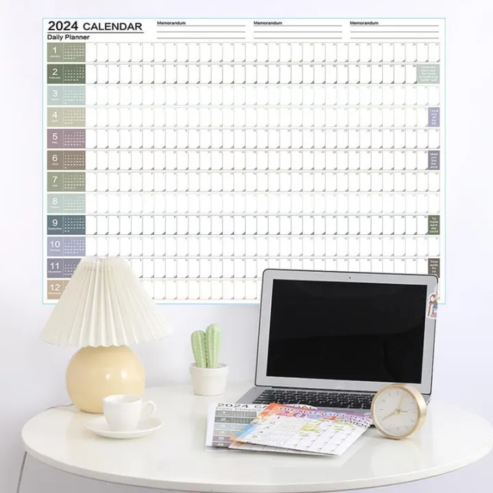 2024%20Wall%20Calendar%2012%20Monthly%20Calendar%20Poster%20Calendars%20Annual%20Yearly%20Planner%20Thick%20Paper%2029x20%20Inch%20Home%20Schooling%20Planner%20-%20Image%204