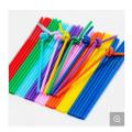 Flexible Artistic Plastic Drinking Magic Straw-100pc. 
