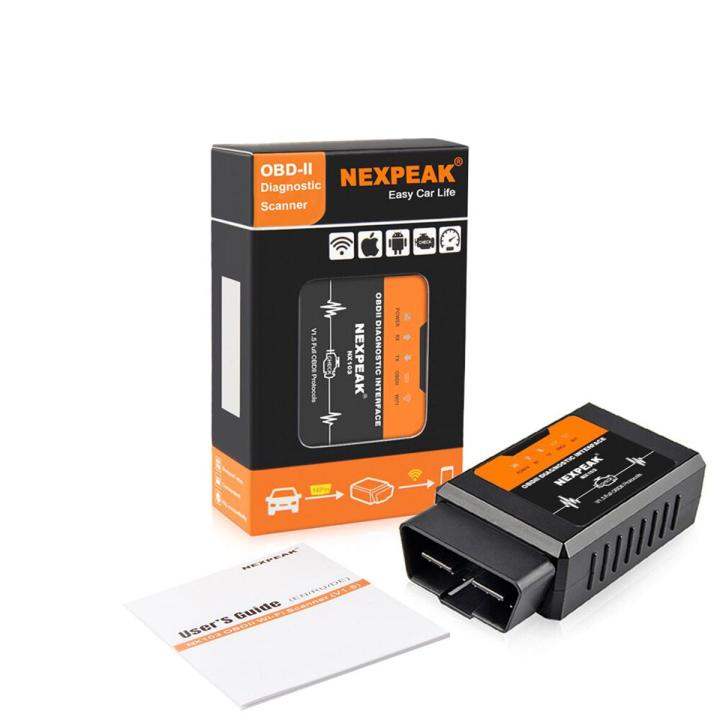 ELM327 wifi Latest Version V1.5 Auto OBD Scanner Code Reader Tool Car Diagnostic Tool Super MINI ELM 327 For Android IOS