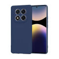 Xiaomi Redmi Note 14 Pro Plus Silicone Matte Flexible Soft Phone Case - Black - Phone Back Cover.