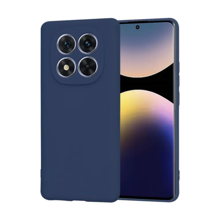 Xiaomi%20Redmi%20Note%2014%20Pro%20Plus%20Silicone%20Matte%20Flexible%20Soft%20Phone%20Case%20-%20Black%20-%20Phone%20Back%20Cover%20-%20Image%202