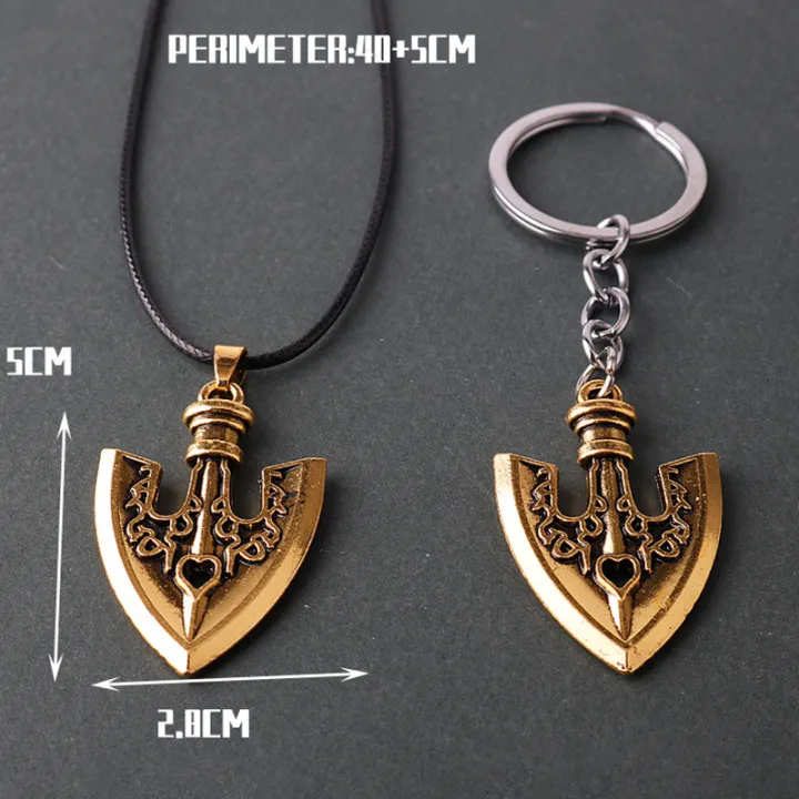 Jojos%20Bizarre%20Adventure%20Necklace%20Kujo%20Jotaro%20Arrow%20Metal%20Pendant%20Chain%20NOVO%20-%20Image%206