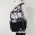Anime Luffy Boy Girl Kids School Book Bags Travel Backpack Shoulder Graffiti Student Bag. 