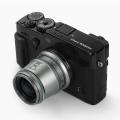 TTArtisan 17mm F1.4 35mm F1.4 50mm F1.2 APS-C manuel odak titanyum gri portre fotoğrafçılığı Lens için Sony E Fuji X Canon M M43.