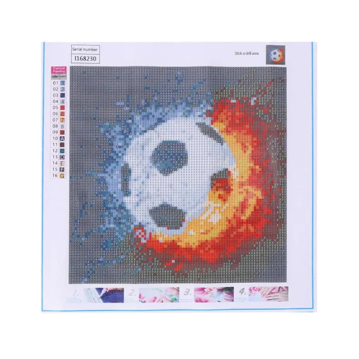 Diamond%20Painting%20"Football"%20Embroidery%20Cross%20Stitch%20Rhinestone%20-%20Image%209