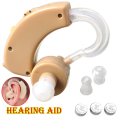 Hearing-aid Portable Ear Mounted Amplifying Hearing Aid Clear Sound Quality Sound Amplifier Single Key Operation- Ear Care-Nr mart. 