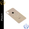 Replacement Backshell Glass Back Panel for iPhone X Battery Back Door Housing With Logo back shell. 