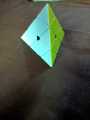 Pyramid Rubiks Magic Cube - 3 Stage.