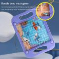 Gravity Balance 3D Maze Ball Memory Sequential Puzzle Toys for Kids Montessori Early Education Toy Adults Hard Challenges Game.