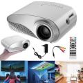 TFT LCD HD 720P Mini Projector USB HDMI VGA TV Port Home Theater Projector. 