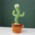 Talking & Dancing Cactus Mimicking Toy (USB CHARGING). 