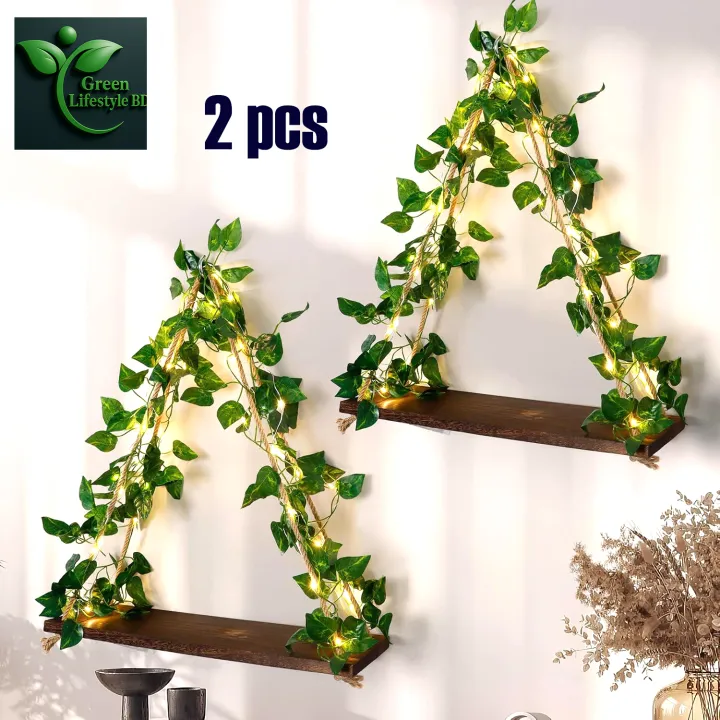 Artificial%20Ivy%20Garland%20with%20LED%20&%20Wooden%20Wall%20Hanging%20Shelf%20%E2%80%93%20Decorative%20Plant%20Shelf%20for%20Bedroom,%20Living%20Room,%20Kitchen%20&%20Bathroom%20(Set%20of%201/2/3)%20-%20Image%203