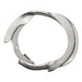 60 Pcs 20mm Outside Dia Universal Split Key Rings Keychain Holders.