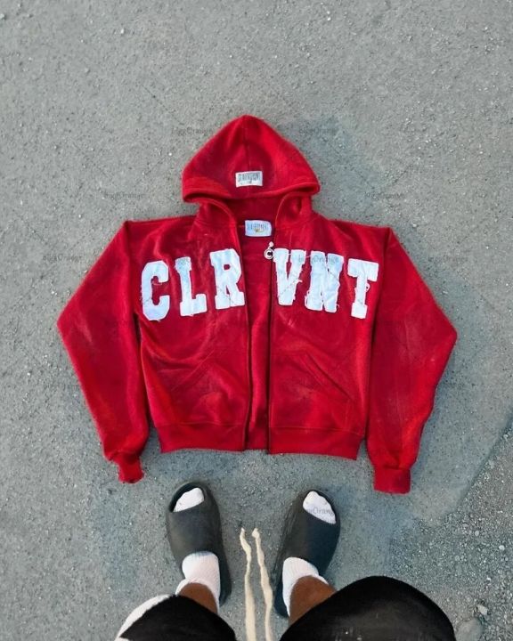 American%20Fashion%20Loose%20Jacket%20Men%20Y2k%20Colorful%20Letter%20Embroidered%20Zipper%20Hoodie%20Street%20Hip-hop%20Versatile%20Oversized%20Sweatshirt%20-%20Image%206