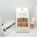French Style Press On Fake Nails 24 PCS - R672.