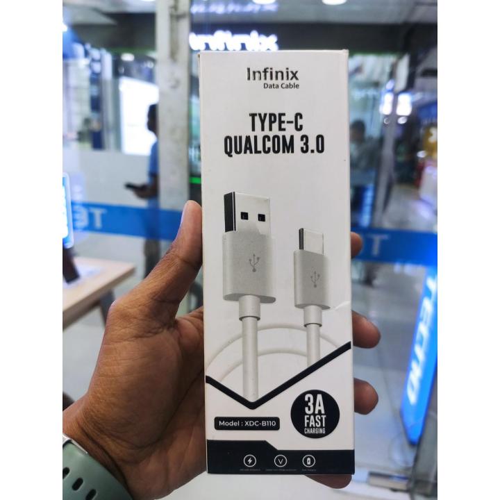 Infinix Original Data Cable Type C Qualcom 3.0