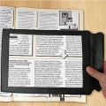 Page Glass Reading Lens Book A4 Lenses Magnifier Large Sheet Magnifying Glass 3X.