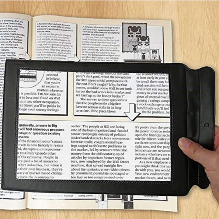 Page%20Glass%20Reading%20Lens%20Book%20A4%20Lenses%20Magnifier%20Large%20Sheet%20Magnifying%20Glass%203X%20-%20Image%204