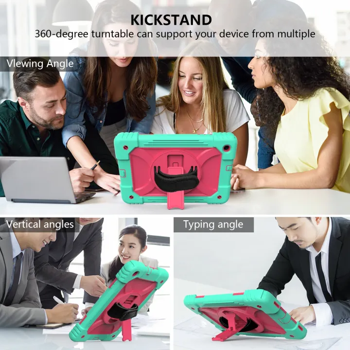 For%20Samsung%20Galaxy%20Tab%20A%2010.1%20T510/T515%20Shockproof%20PC%20+%20Silicone%20Combination%20Case%20with%20Holder%20&%20Hand%20Strap%20&%20Shoulder%20Strap%20-%20Image%207