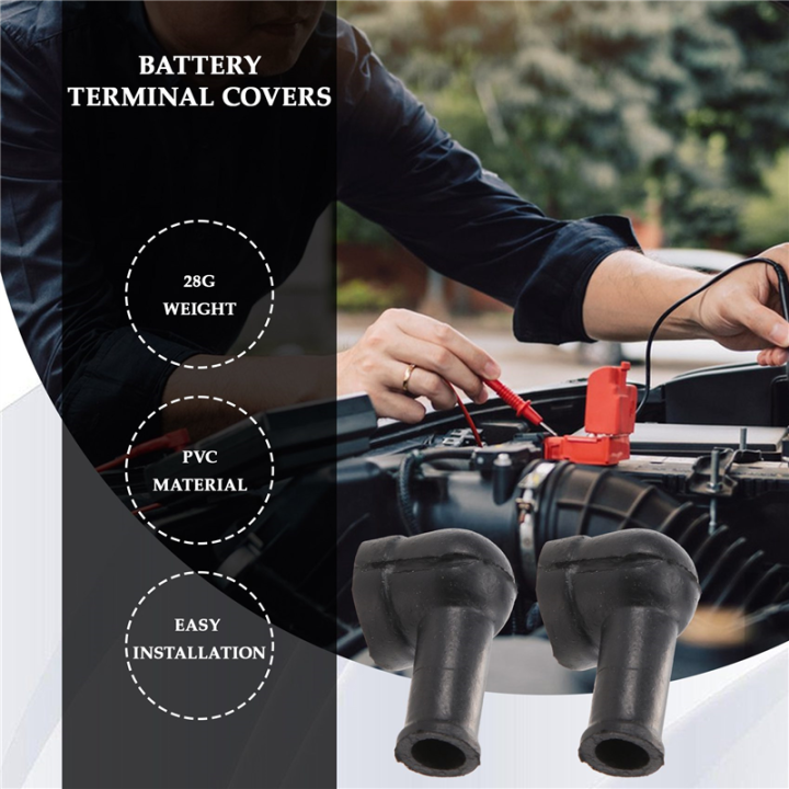 8%20Pcs%2015mm%20x%208mm%20Black%20PVC%20Battery%20Terminal%20Insulating%20Covers%20Boots%20-%20Image%205