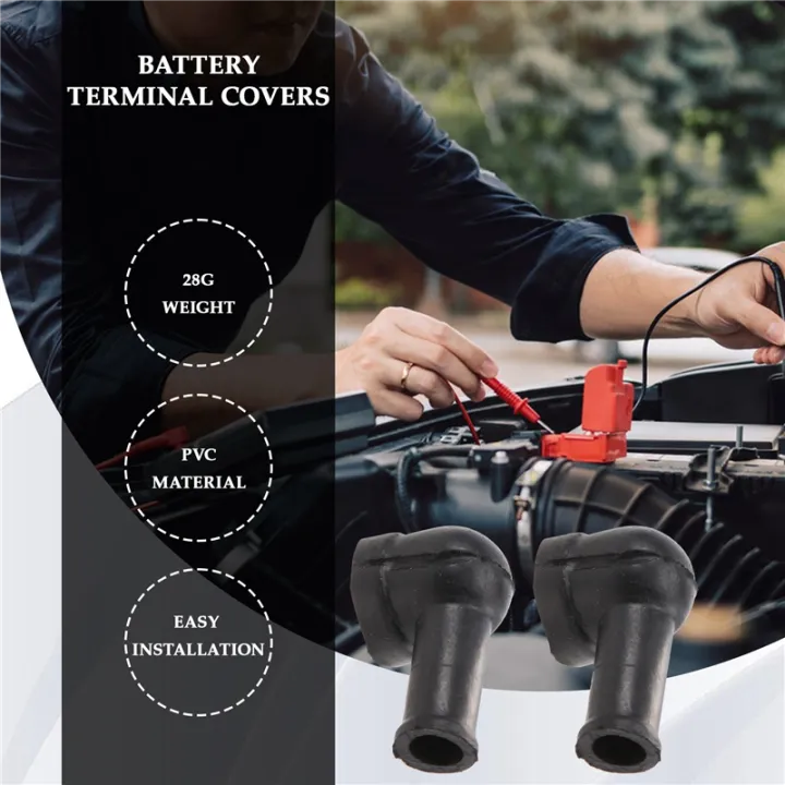 8%20Pcs%2015mm%20x%208mm%20Black%20PVC%20Battery%20Terminal%20Insulating%20Covers%20Boots%20-%20Image%205