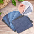 2020 Hot Deals 10Pcs Thermal Sticky Iron On Mending Patches Jeans Bag Hat Repair Decor Design. 