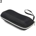 Portable Rectangle Zipper Glasses Case Eyewear Box for Sunglasses Protect. 