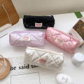 Spacious Stationery Organizer Compact Portable Zippered Portable Storage Bag Cosmetic Bag for Student Gift School Supplies Office Use Art Storage Desk Organizer. 