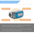 1.5 Inch LCD Display Fuel Water Flow Meter, Flowmeter Fit for Diesel Kerosene Gasoline Water. 