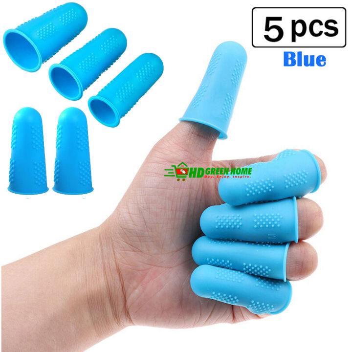pcs x Silicone Finger Cot Finger Protector Sleeve Anti-scratch - Main Image