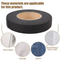 60M Black And White Double-sided Interlining Adhesive Fabric Clothes Iron On Hem Tape Interlining Web DIY Sewing Accessories 1Roll. 