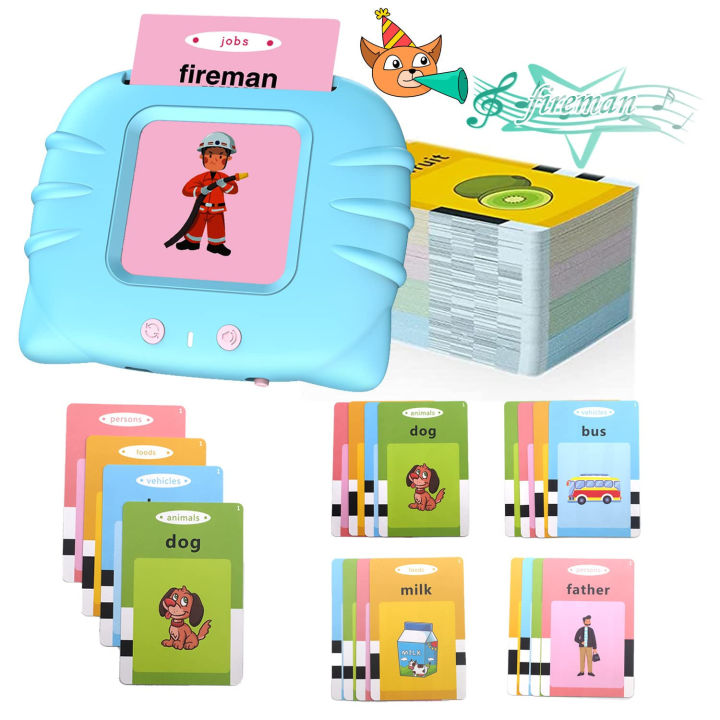 Smart%20Cards%20Learning%20Machine%20Talking%20Flash%20Cards%20Sight%20Words%20Early%20Educational%20Toddler%20Toy%20for%20Children%20English%20Electronic%20Book%20Vnce%20Lncei%20-%20Image%207